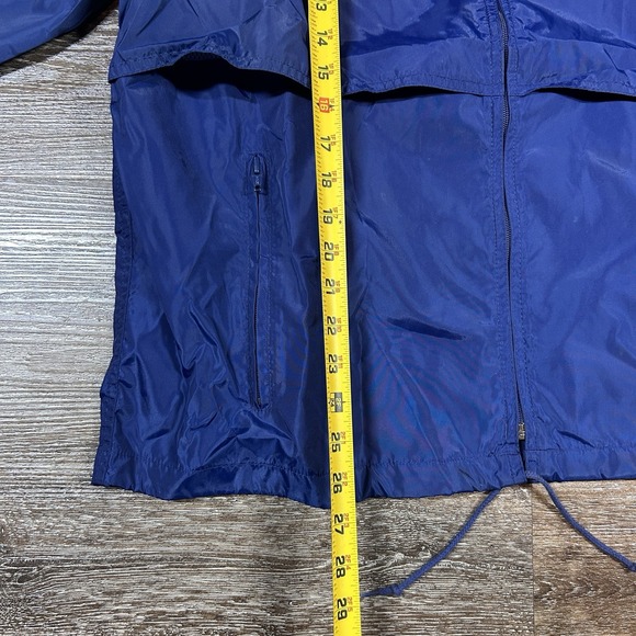 Vintage Eddie‎ Bauer Hideaway Hood Nylon Packable Windbreaker Jacket Size Medium - Picture 6 of 6